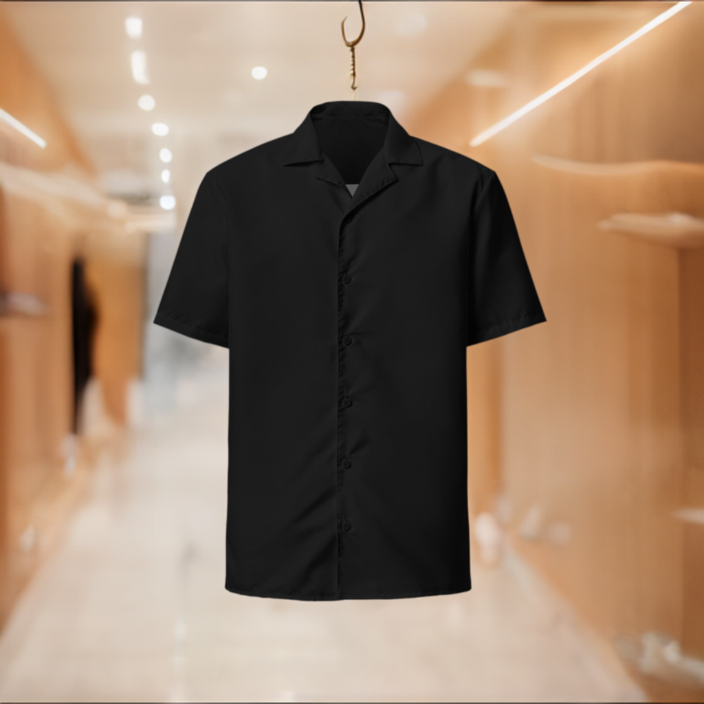 The Newport and Sons Casual Black Shirt