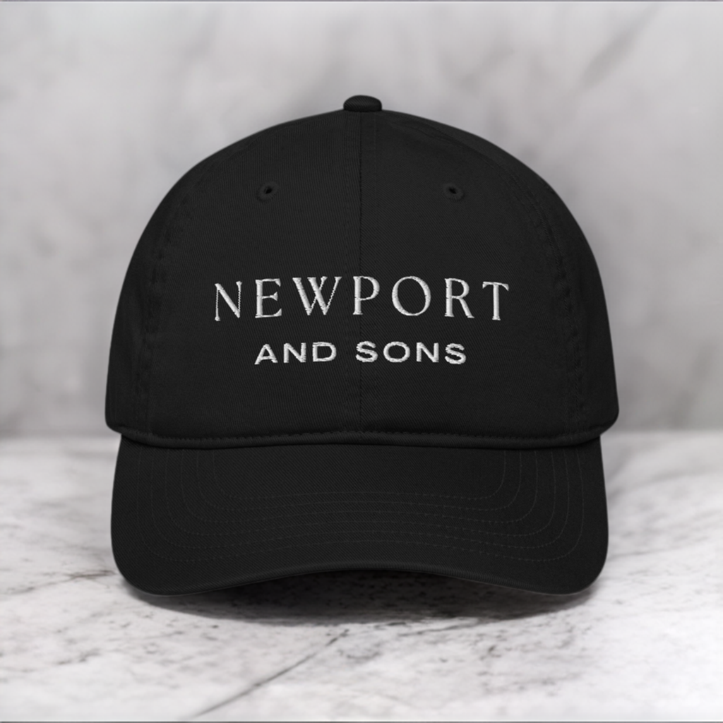 A Newport and Sons baseball cap.