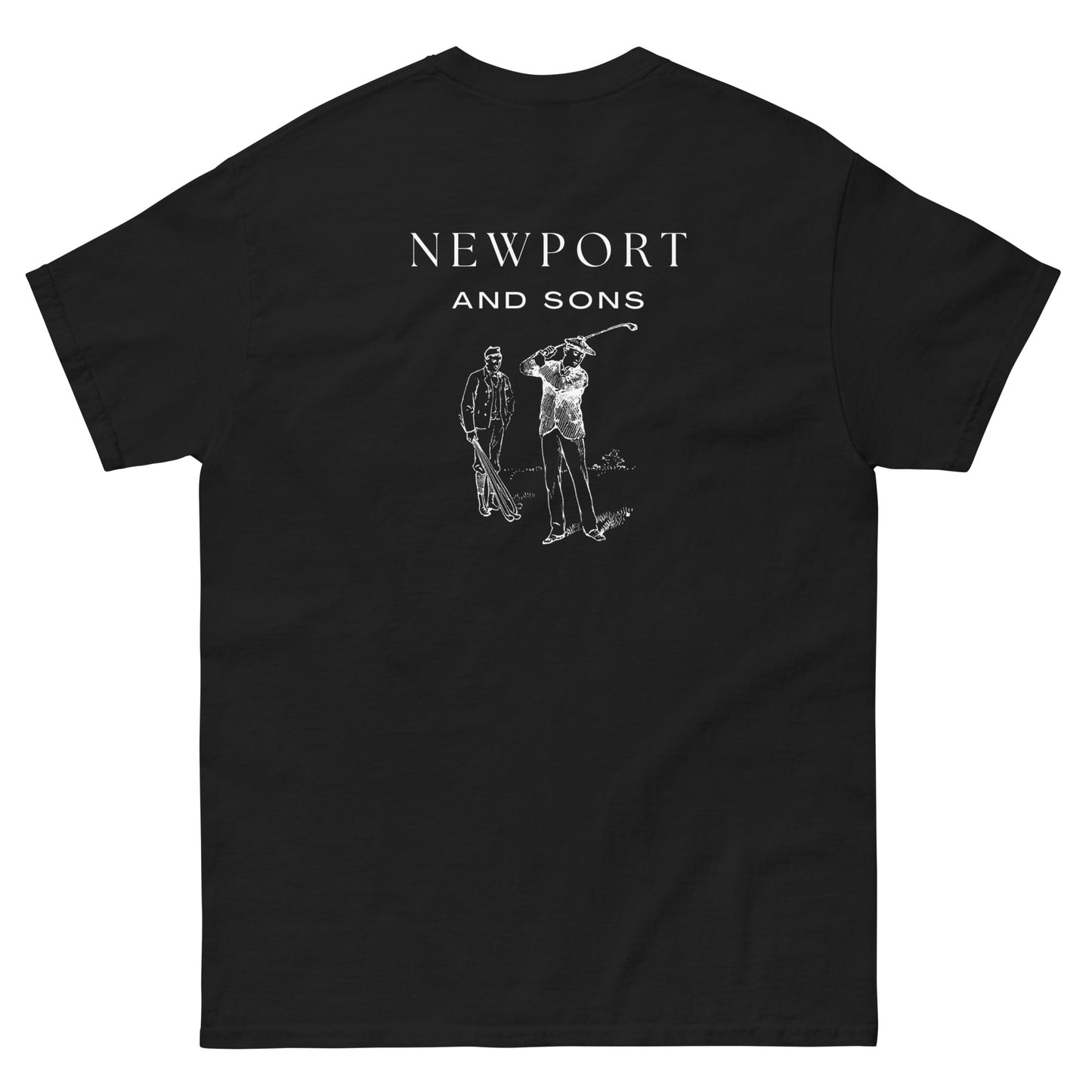 Dark Vintage Golf Men's classic tee