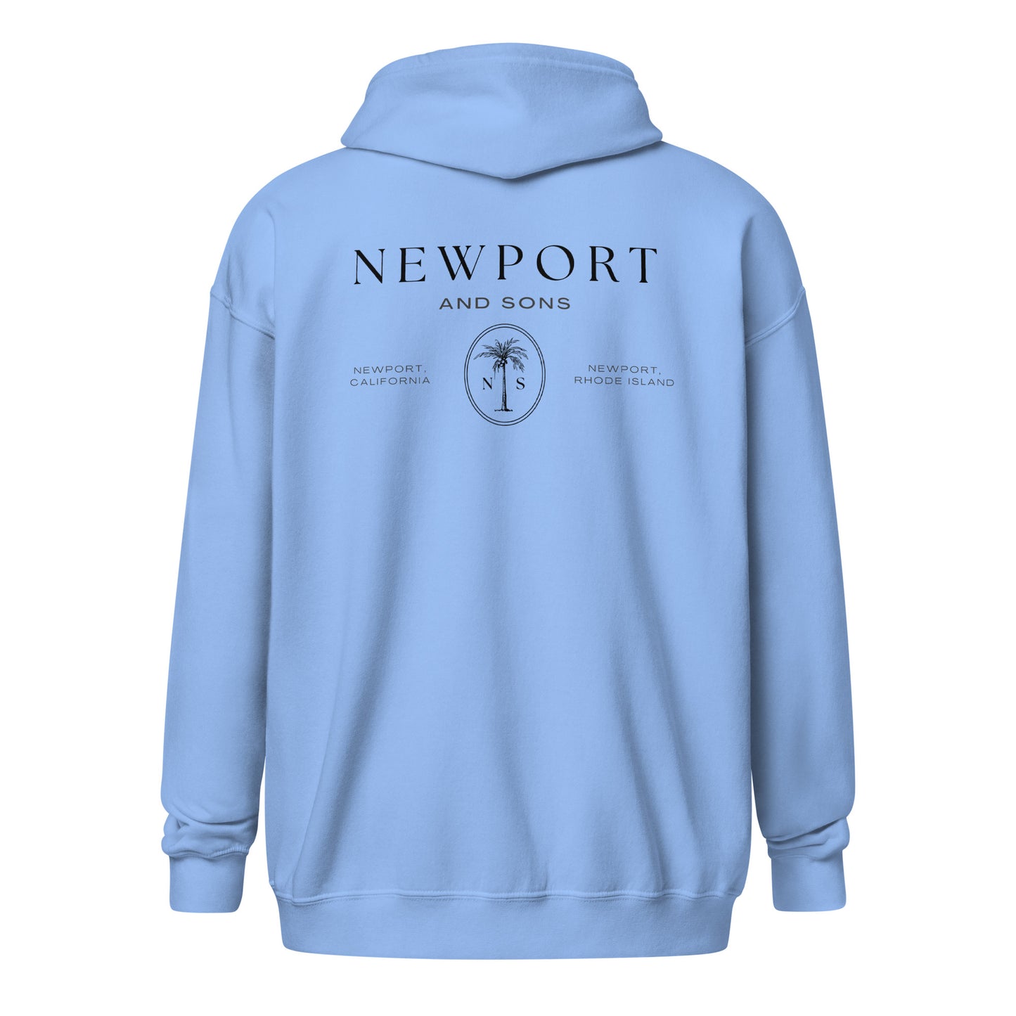 Newport and Sons heavy blend zip hoodie