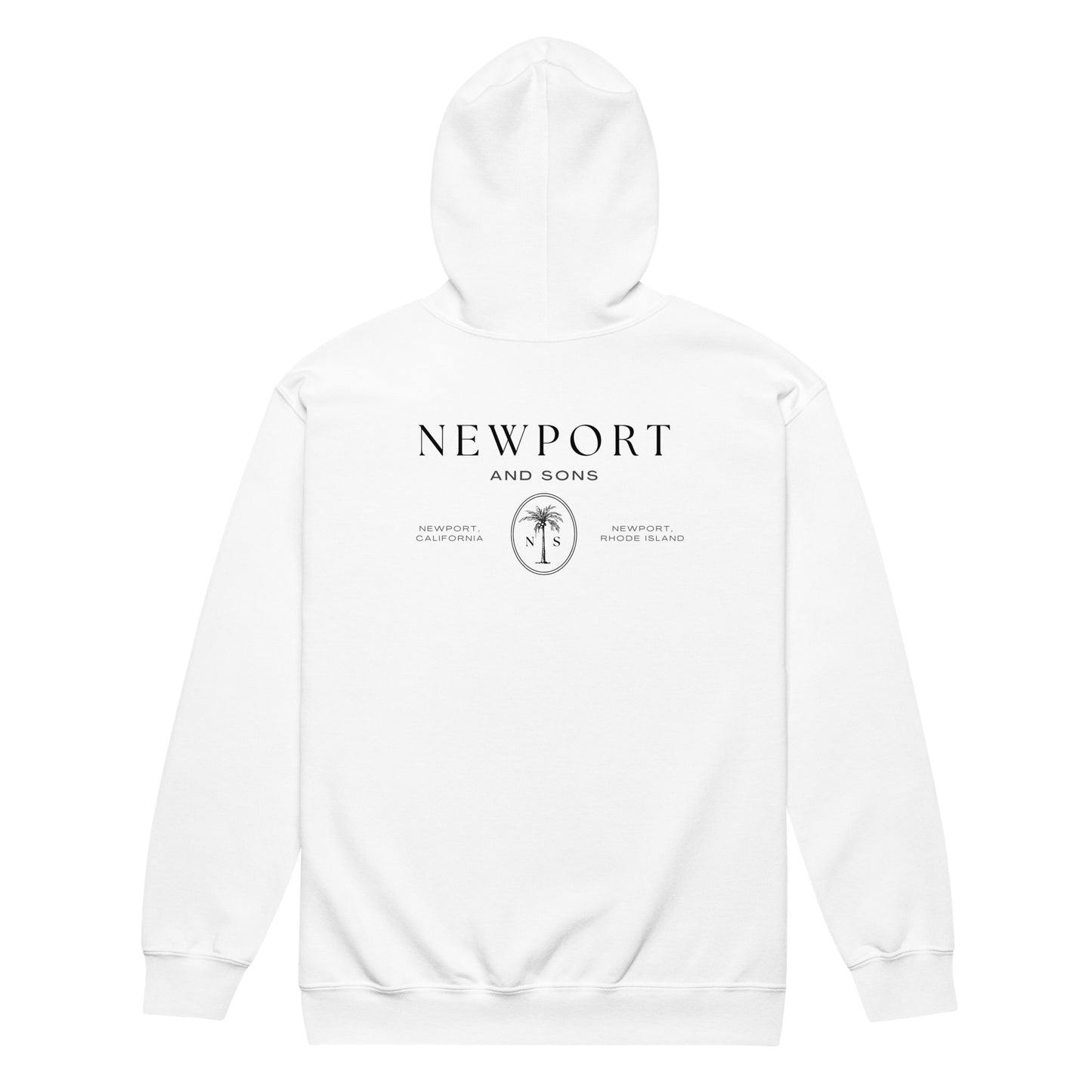 Newport and Sons heavy blend zip hoodie