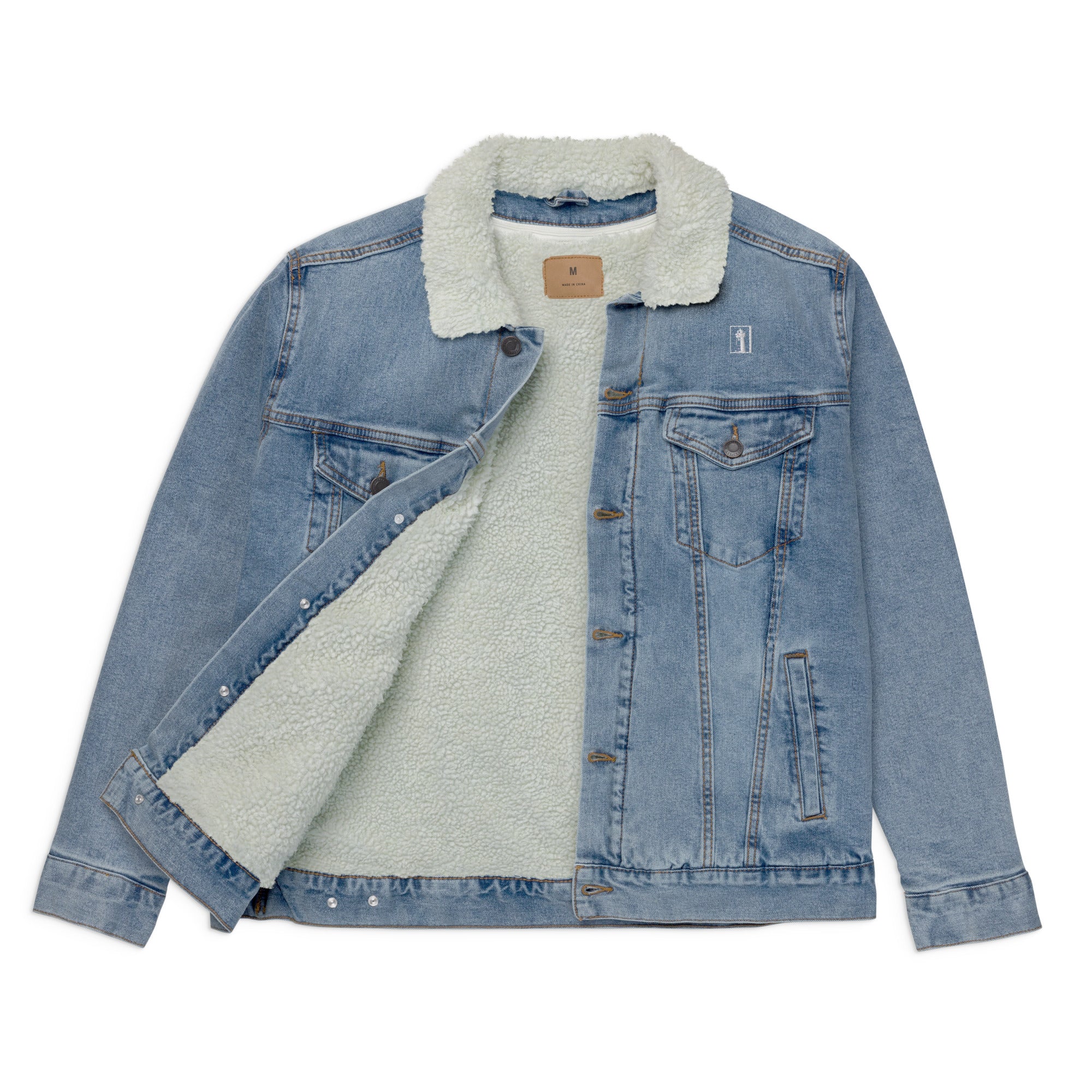 Newport and Sons Denim Sherpa Jacket