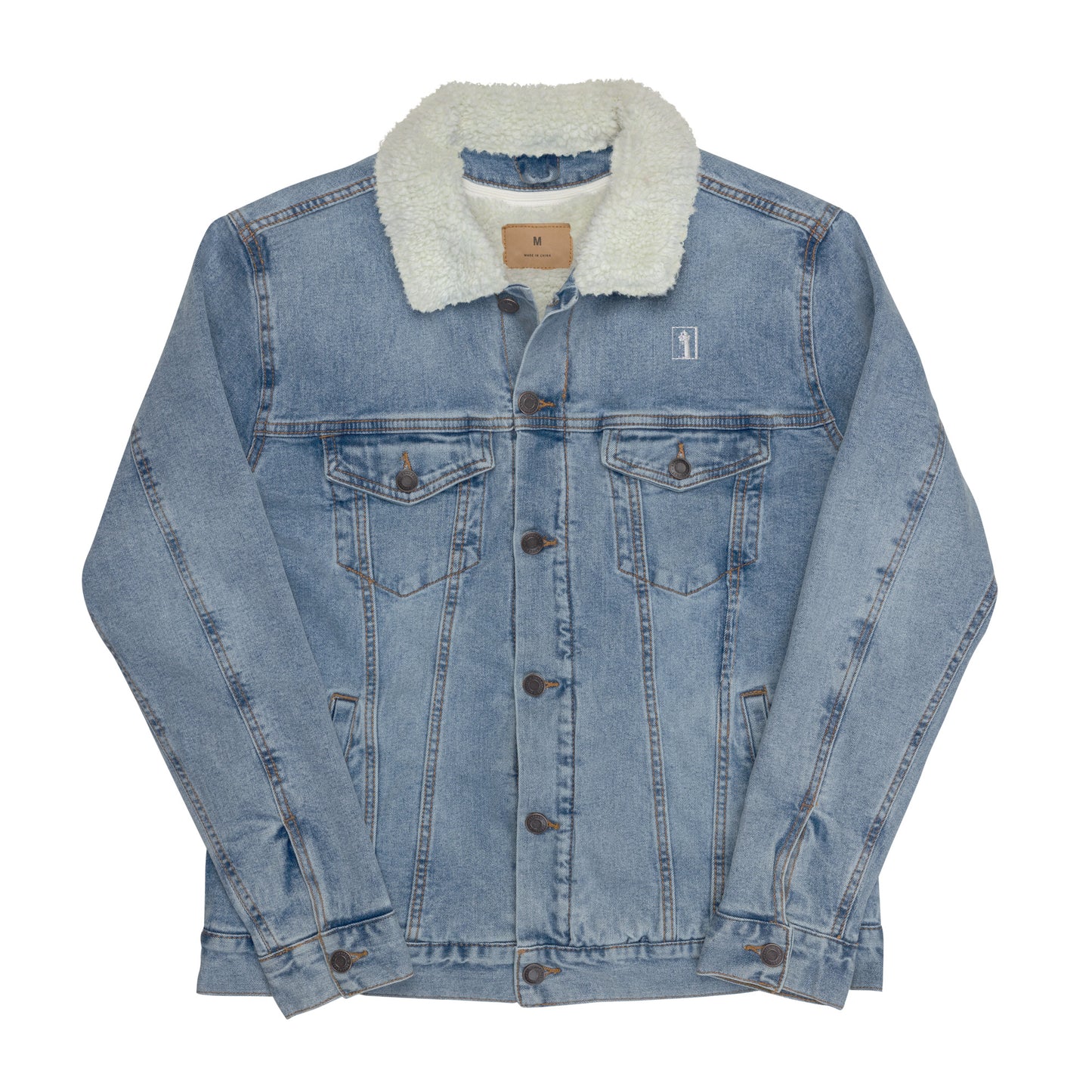 Newport and Sons Denim Sherpa Jacket